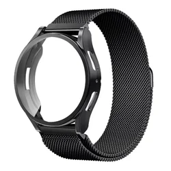 Durable Metal Band with TPU Cover and Full Screen Protector for Garmin Vivoactive 5 (2)