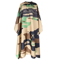 Nouveau coupe de cheveux coiffeur barbier tissu coiffure modèle tablier Polyester Cape coiffeur professionnel coupe de cheveux robe 4