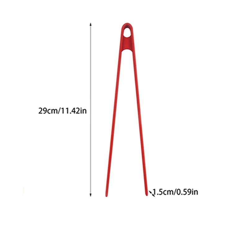 Food Tongs Silicone Toast Trivet Non-slip Cooking Clip Clamp BBQ Salad Tools Grill Kitchen Accessories