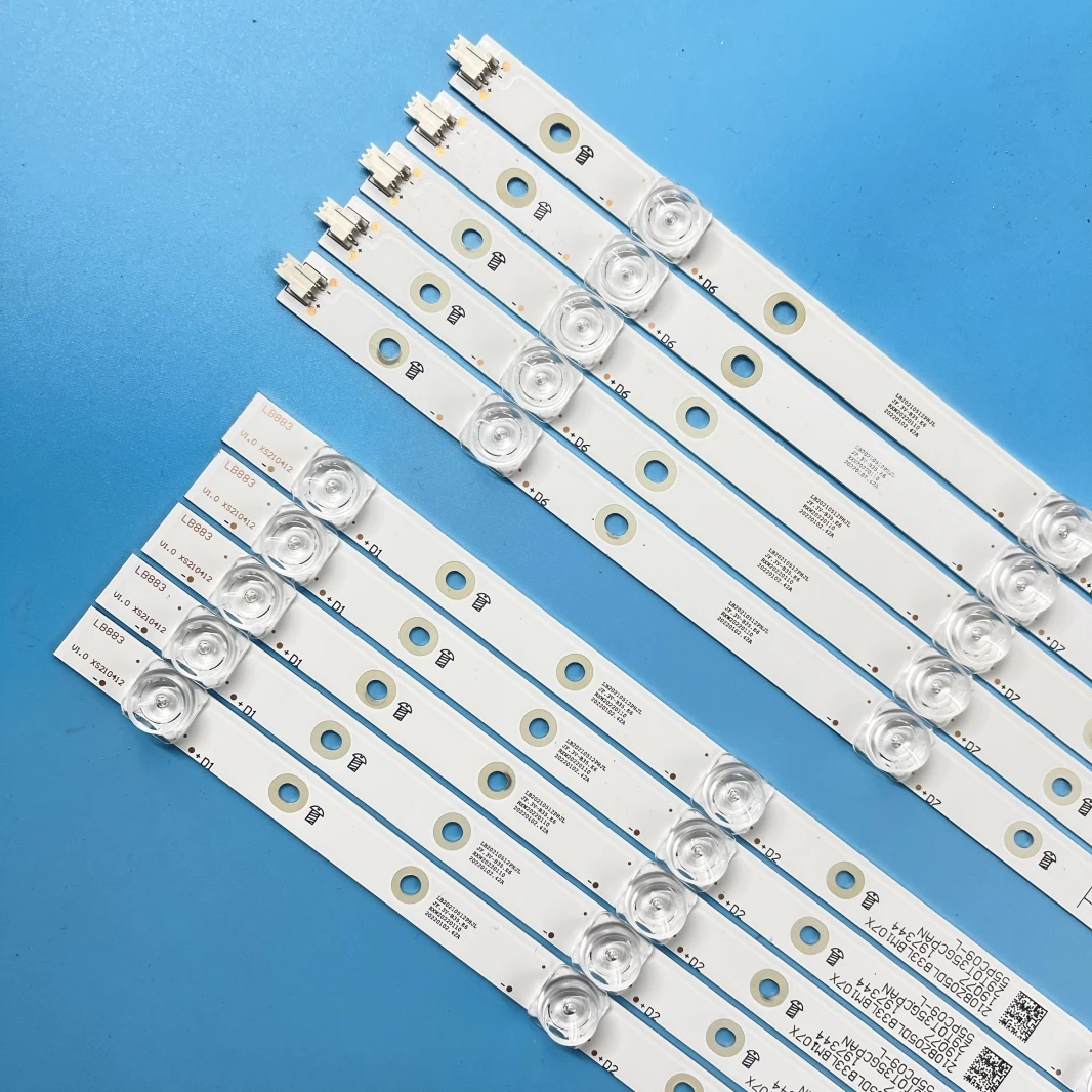 LED Light Bar and Light Backlight strip for PHIL IPS 55"TV 55PUS7394 55PUS7504 55PUS7304/12 55PUS6704/12 55PUS6814/12 55PUS6754/12 TPT550J1 QUBH84.K