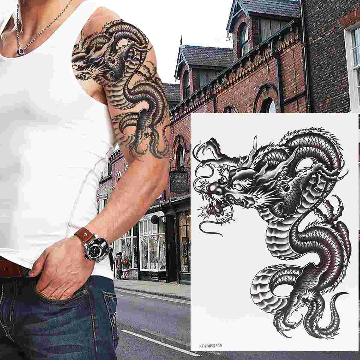 

Arm Temporary Stickers: full arm stickers Leg Arm Tattoos for Removable Makeup Tattoos full arm sleeve Decals temporary sleeve