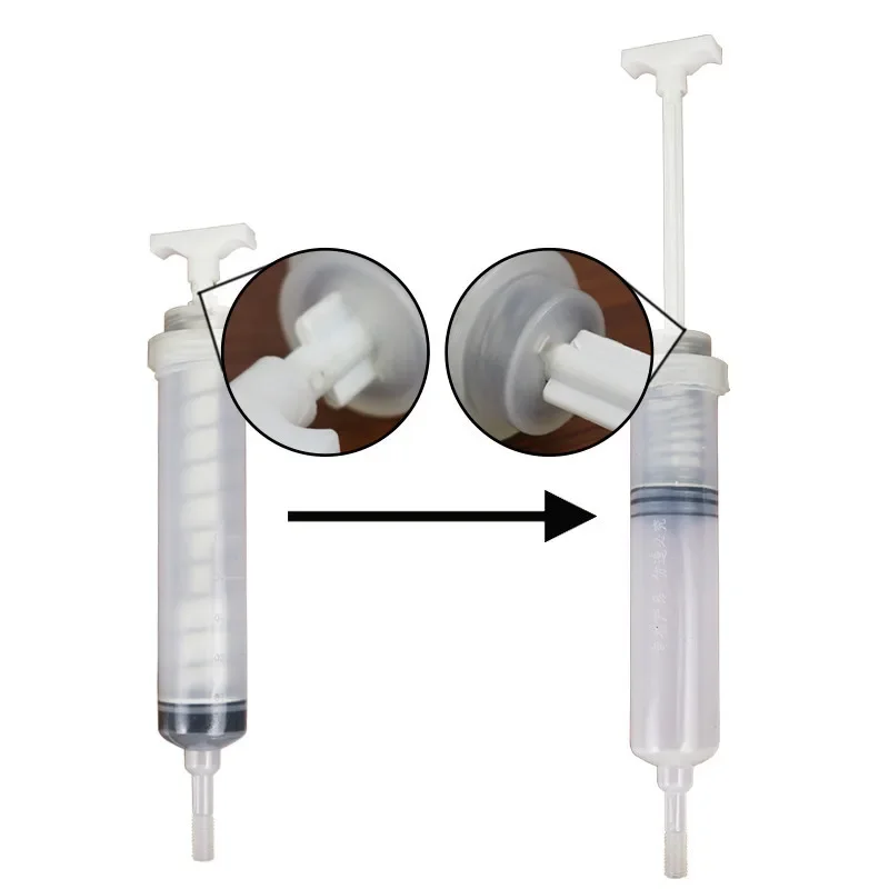 50ml Plastic syringe pump Grout glue injector wall crack Repair Filling ceramic tile Gap Caulking applicator finishing tool caulking tools caulking gun grout filling tools