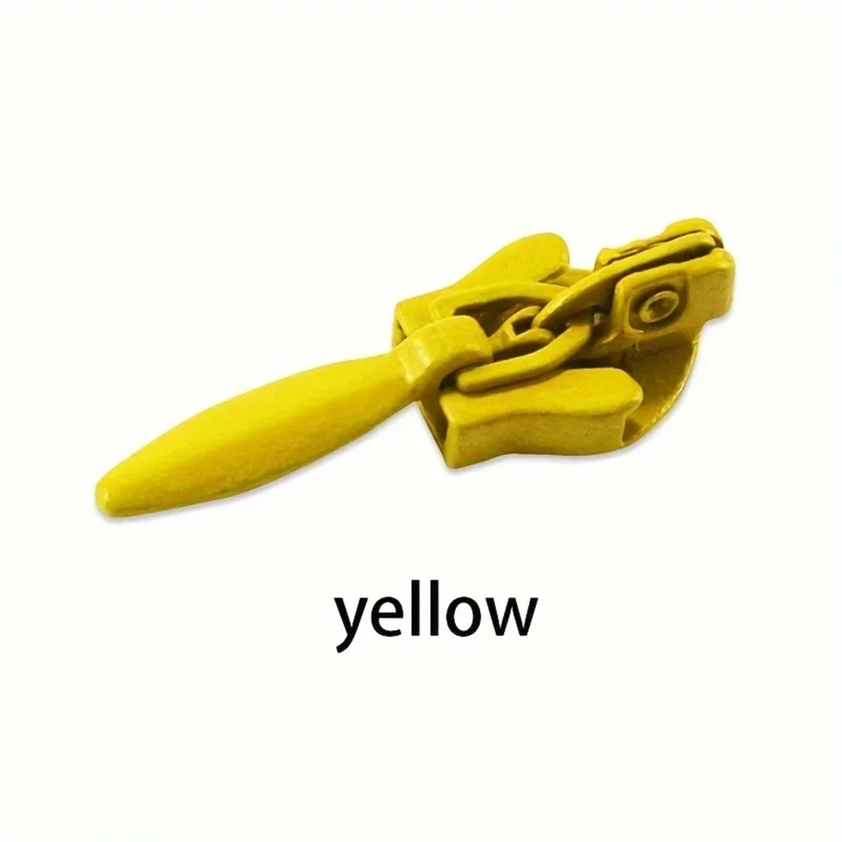 Assorted Colors Nylon Zipper Pulls 3# Invisible Slider 20pcs For DIY Clothing Repair