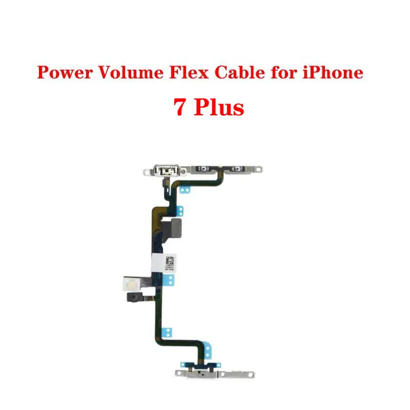 Power Switch On Off Volume Mute Button Flex Cable with Metal