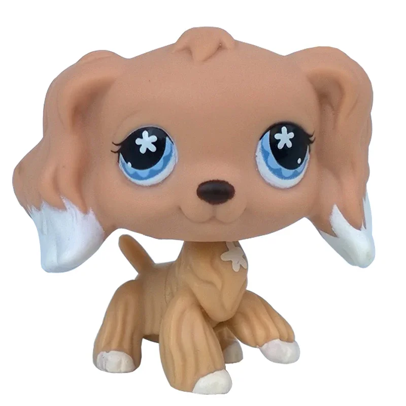 「C. Spaniel - 7081」置物 Littlest Pet Shop Authentic Vintage LPS Cocker Spaniel Dogs