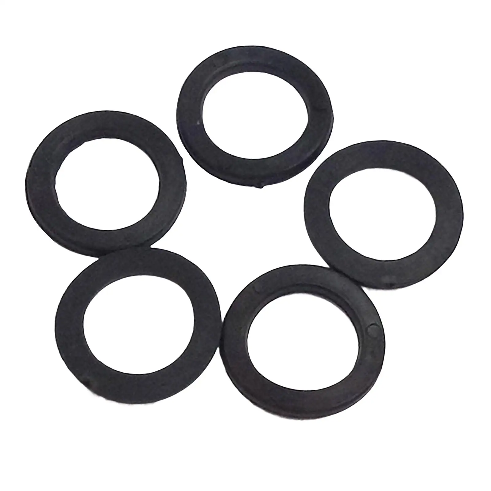 Rubber Washers Exercise Fitness 5 Pack Gym for Clamp Collars Barbell Collars