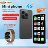 SERVO 17SE Global 4G Mini Smartphone 4.3" HD Screen 2GB RAM 16GB ROM Android System OTG Cute Smart Phones Smartwatch Two for One 1