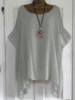 Plus-size women's solid color crew neck short-sleeve irregular top T-shirt