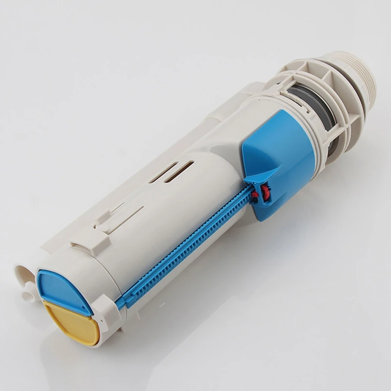 Split Toilet Drain Valve Two-Button Toilet Water Outlet Valve Dual Flush Fill Water Tank Accessories