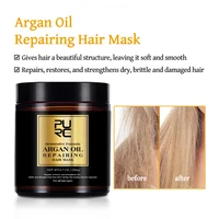PURC 250g Morocco Argan Oil Hair Treatment Mask + 55ml Leave-In Hair Conditioner Spray for Dry Damaged Frizz Hair 4