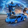 RC Car Transformation Robots Sports Vehicle Model Drift Car Toys Cool Deformation Car Christmas Birthday Gifts for Boys Girls 1
