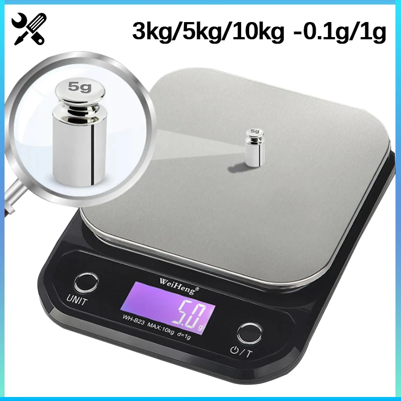 Smart App Nutrition Kitchen Scale Cuisson Café Balance électronique Ménage  Petite échelle électronique Précision Balance alimentaire