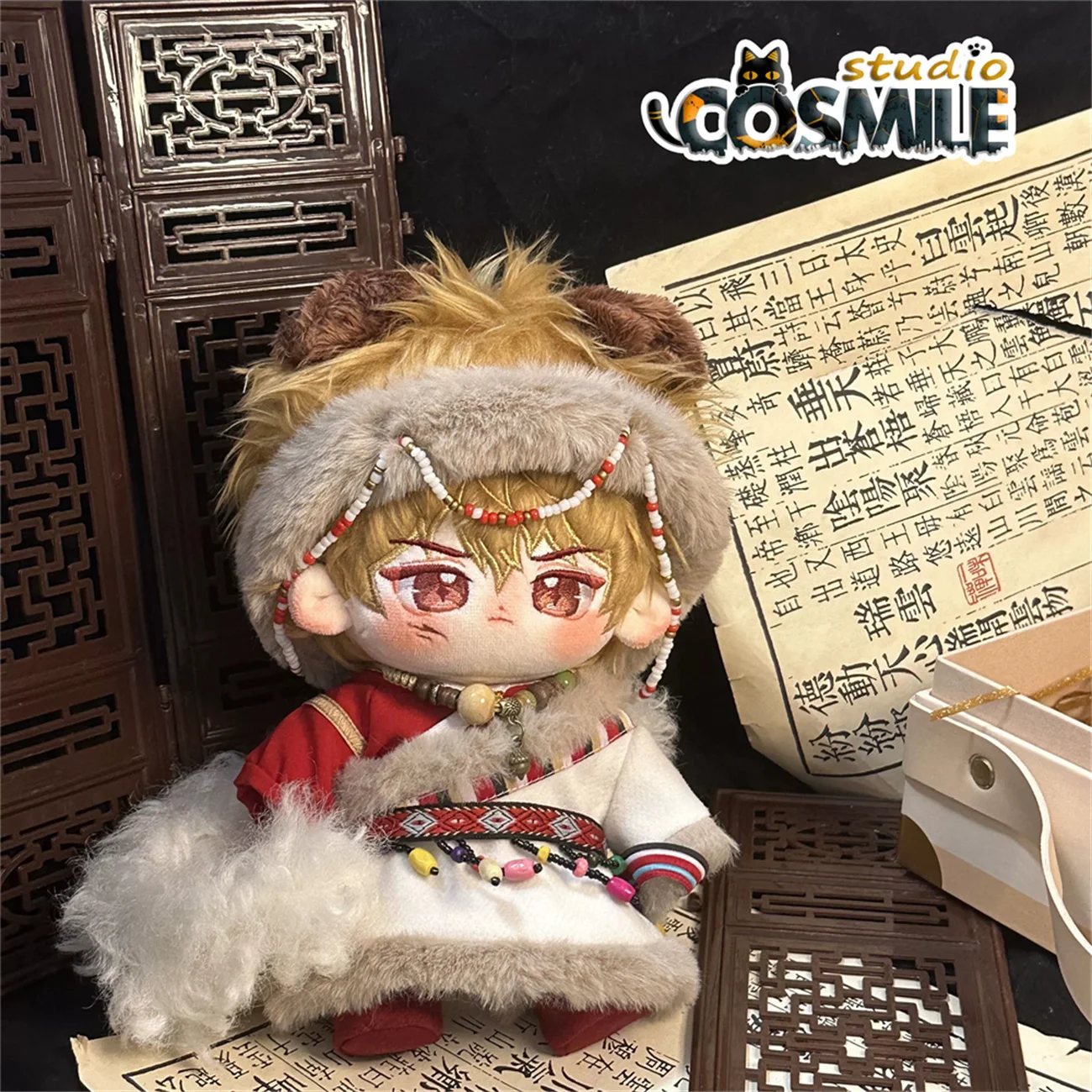 

Time Raiders DMBJ Wu Xie Zhang Qiling Wang Тибетские монахи Снежный костюм для 20 см плюшевая кукла набивная одежда плюшевая одежда Sa