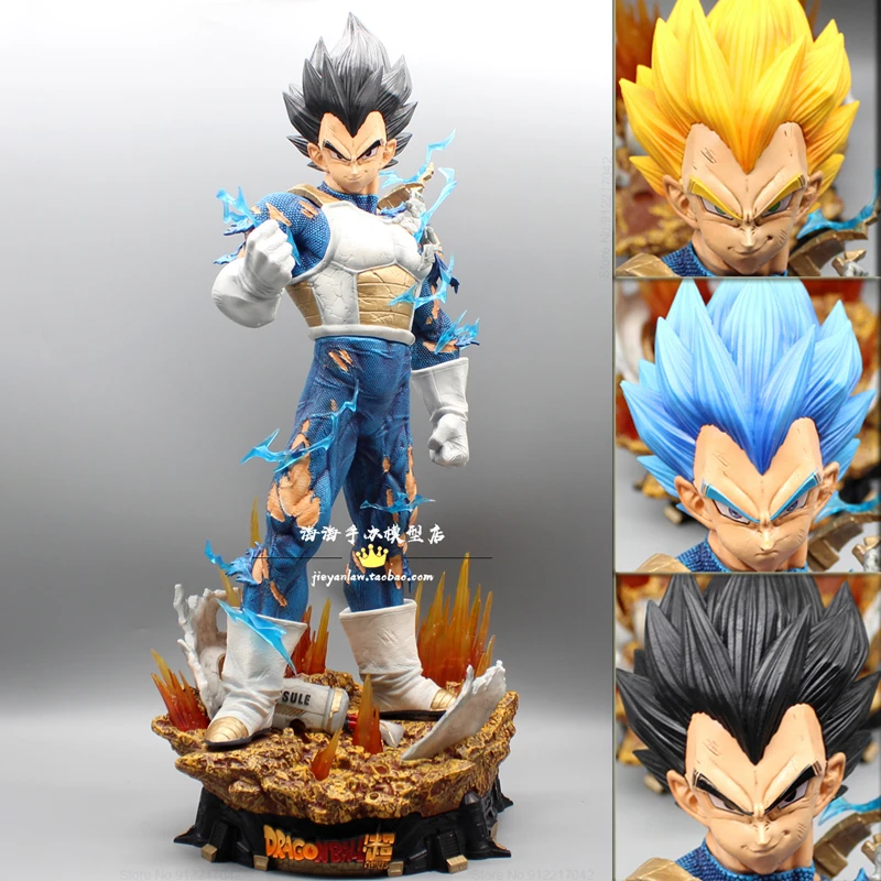 Dragon Ball Goku Super Sayajin 1/4 45cm Estatueta Grande