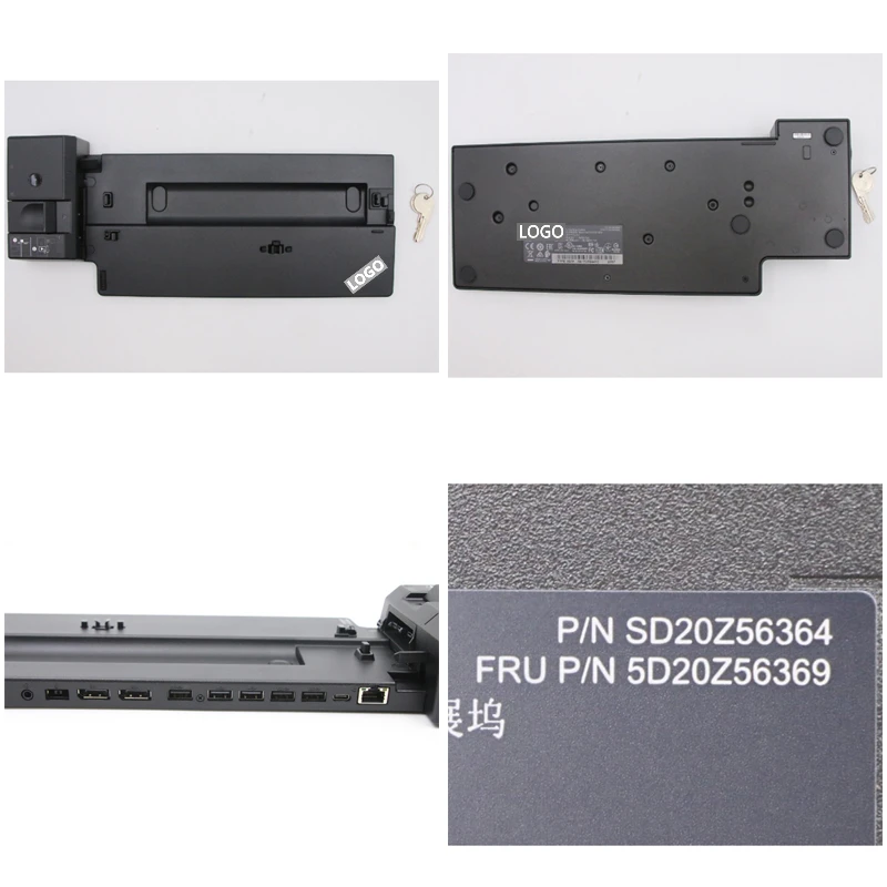 Nuovo Per Lenovo Thinkpad Pro Docking Station Tipo 40Ah Fru: Muslimate Adatto Per Thinkpad X13 L13 T14S X280 X390 T480
