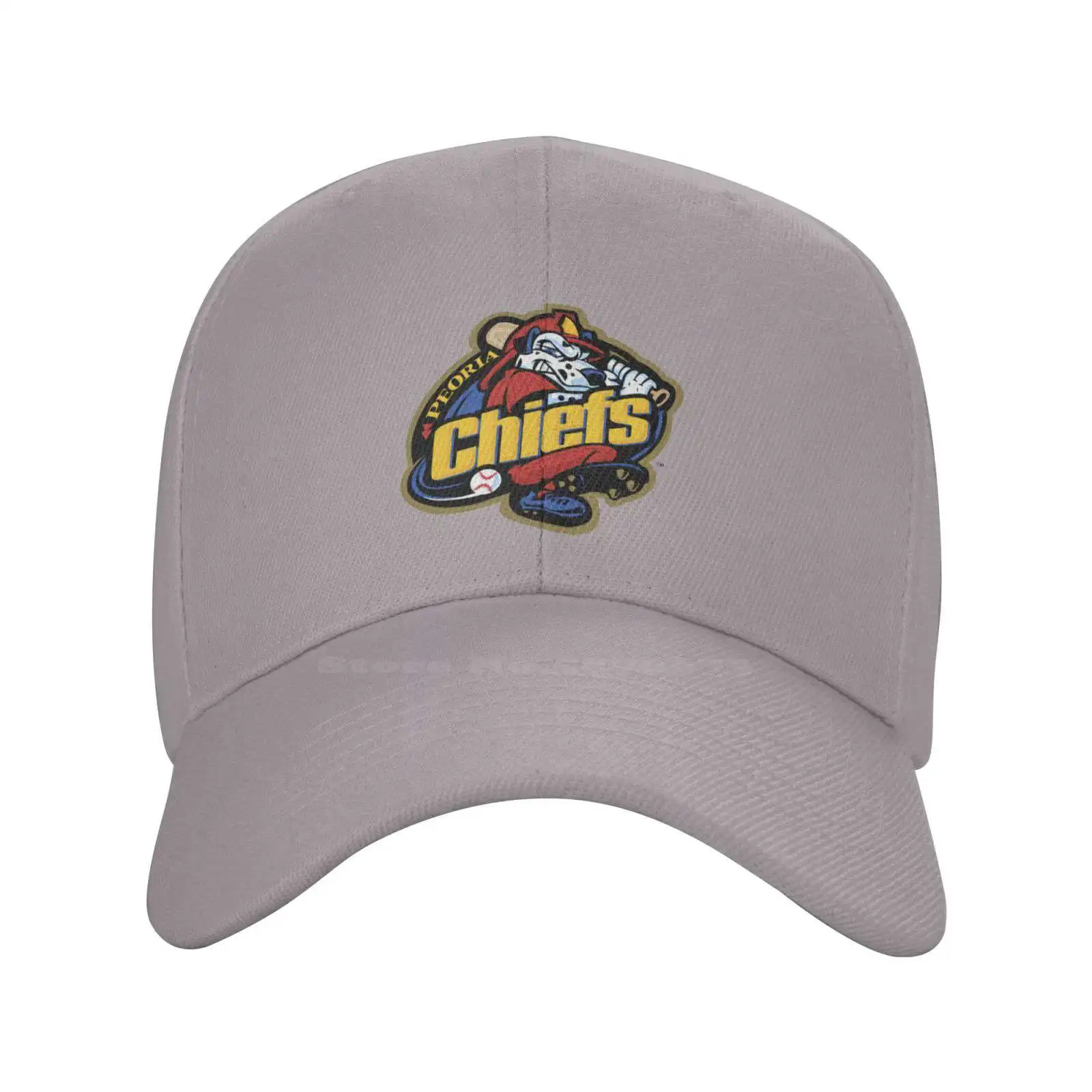 

Peoria Chiefs Logo Fashion quality Denim cap Knitted hat Baseball cap