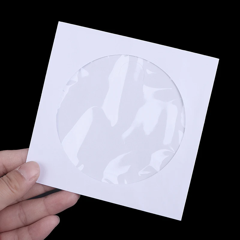CD DVD Storage Case 10/50PCS 12.5*12.5CM Disc Paper Sleeves