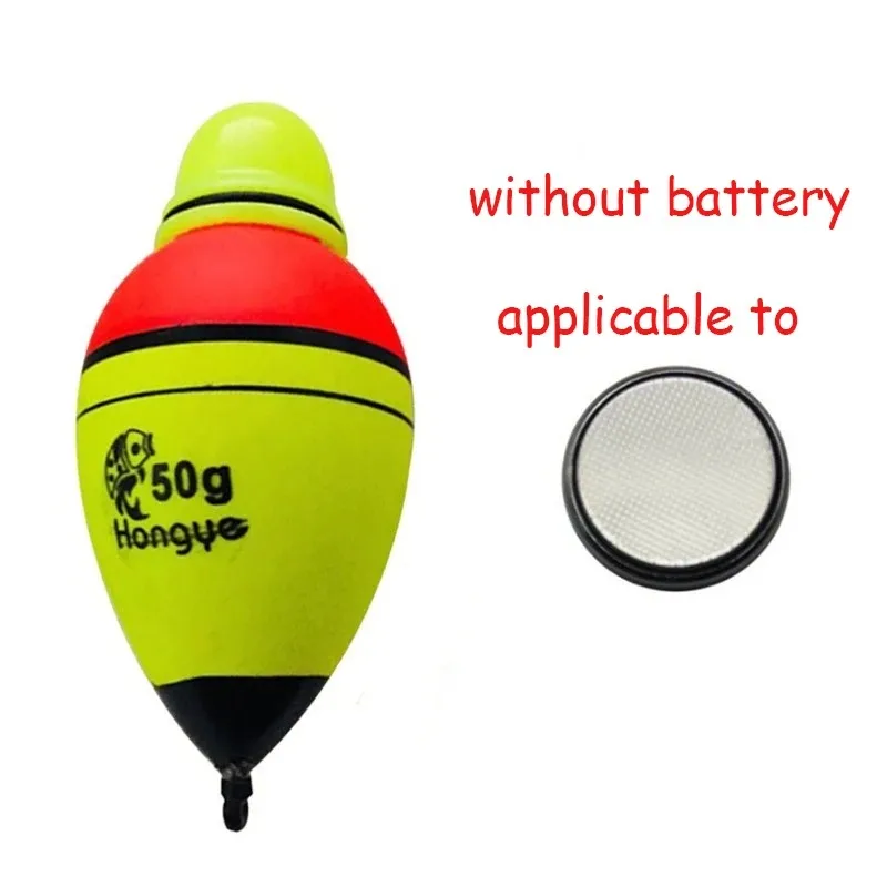 2/4Pcs 30/40/50/60/70/80g/100g EVA Luminous Fishing Night Float 3