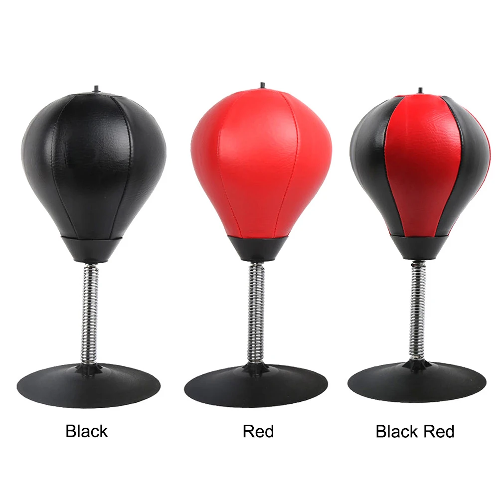 Desktop Punching Bag PU Punching MMA Bag Children Adults Sucker Stress Relief Toys for Muay Thai Sports Equipment Funny Gifts