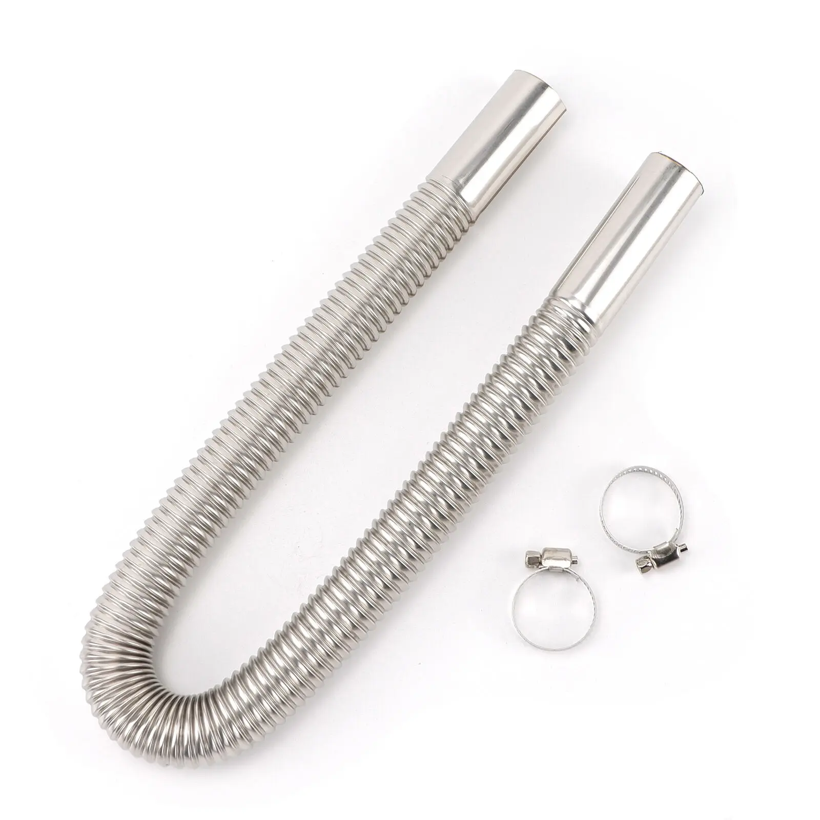 60cm Air Parking Heater Stainless Steel Exhaust Pipe Tube Gas Vent For Air Diesels Parking Tank Car Heaters Accessories