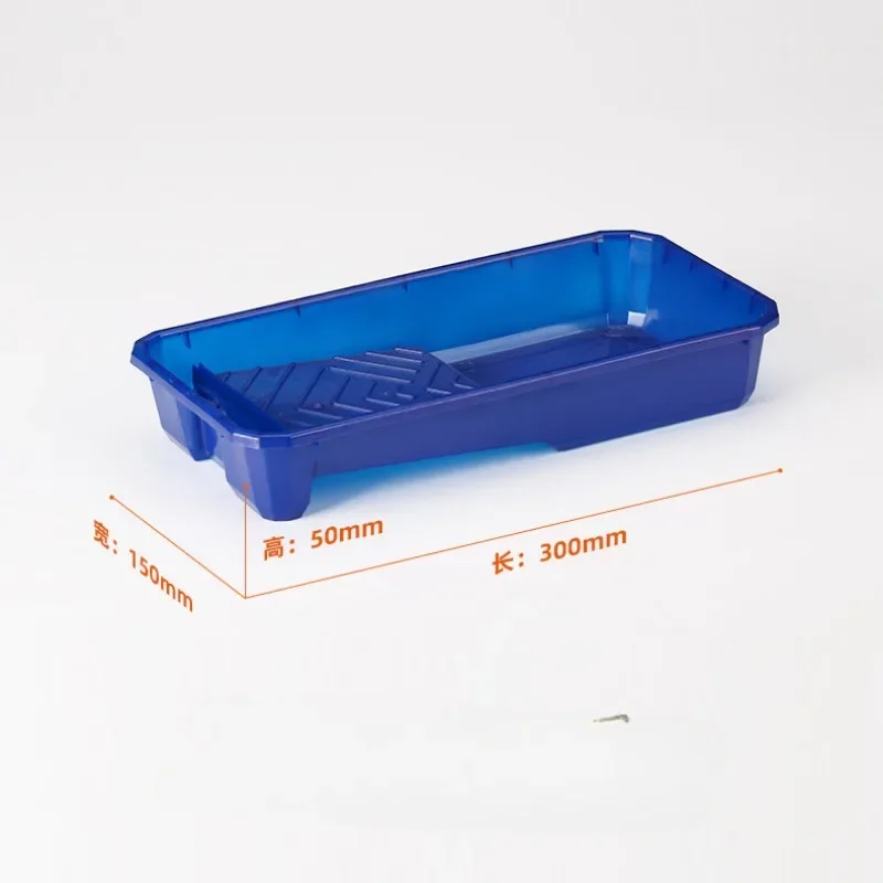 Plastic Paint Tray 4-inch Wall Painting Tool Roller Brush Accessories Paint Box Latex Tray Wall Decoration Handmade DIY