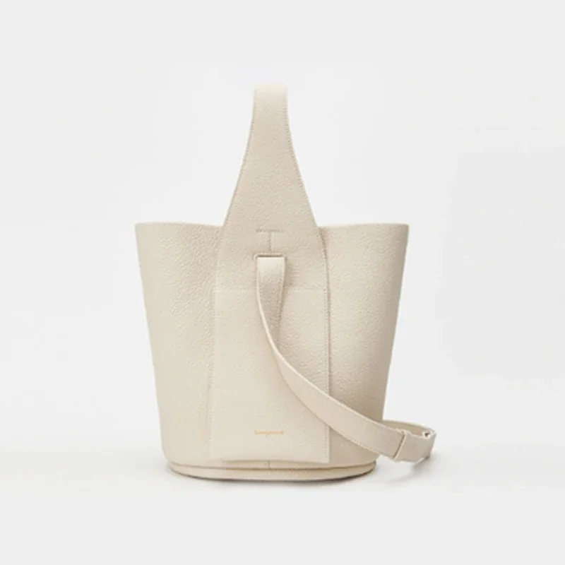 Songmont Ear Series Bucket Bag Single Shoulder Handheld Crossbody Large Capacity Design Sense European and American Retro Style