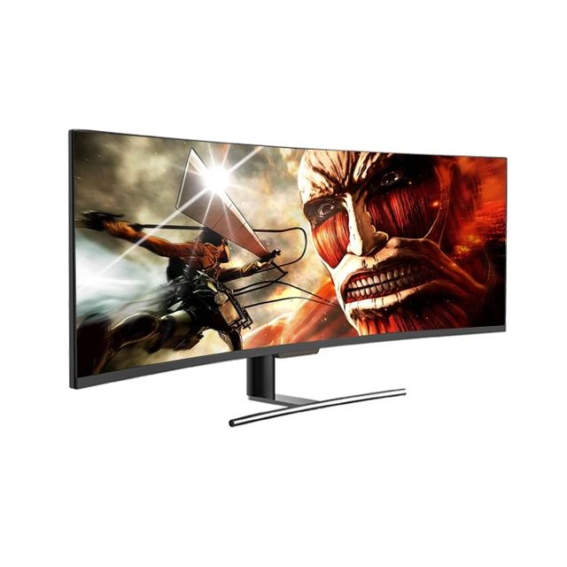 49 inch super wide 144HZ 4K curved computer PC gaming monitor - AliExpress