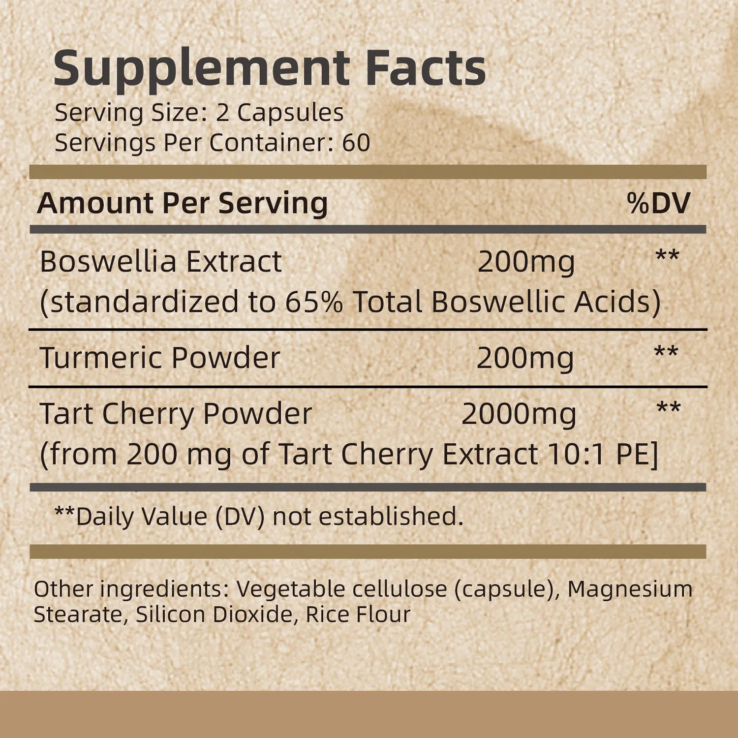 Boswellia Extract 120 Capsules Supports Joint Health Relieves Joint Pain Improve Mobility and Comfort boswellia extract capsules
