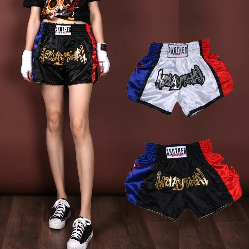 Anotherboxer MMA Kickboxing Pantaloncini per uomo e donna in tessuto