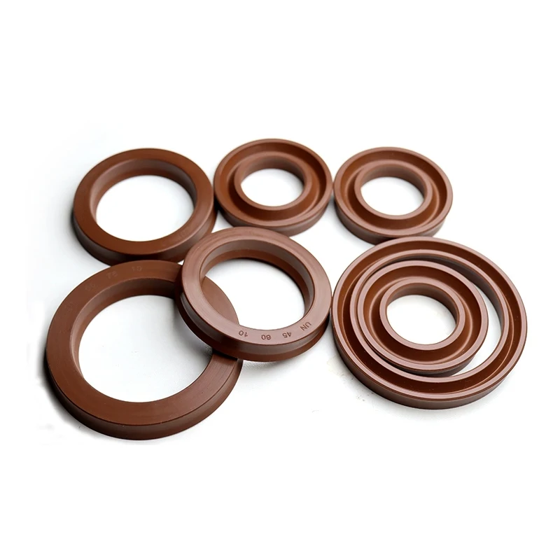 UN / U / Y 유형 링, 불소 고무 FKM 유압 오일 씰 실린더 피스톤 씰링 링 가스켓.ID 8mm -28mm