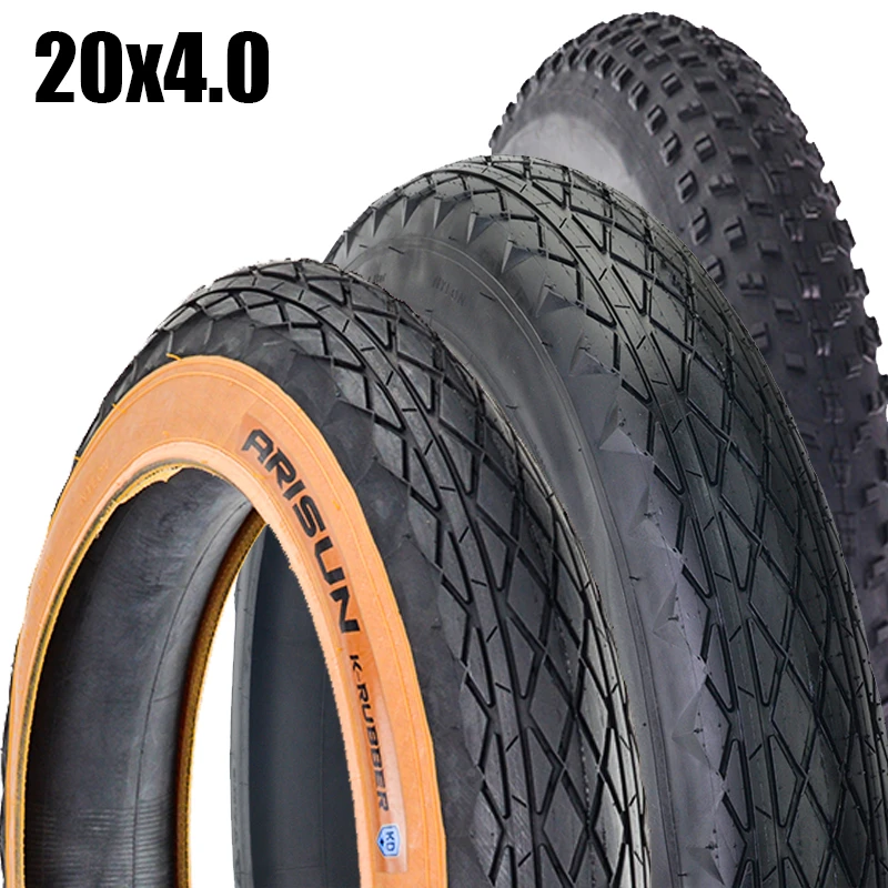 1pc 20x4.0 Mtb Road Bike Tire Electric Bicycle Snowbike Beach Asphalt