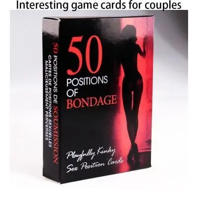 Gioco di Carte per Coppie con 50 Posizioni Diverse, Gioco per Adulti per Serate Romantiche - immagine 5