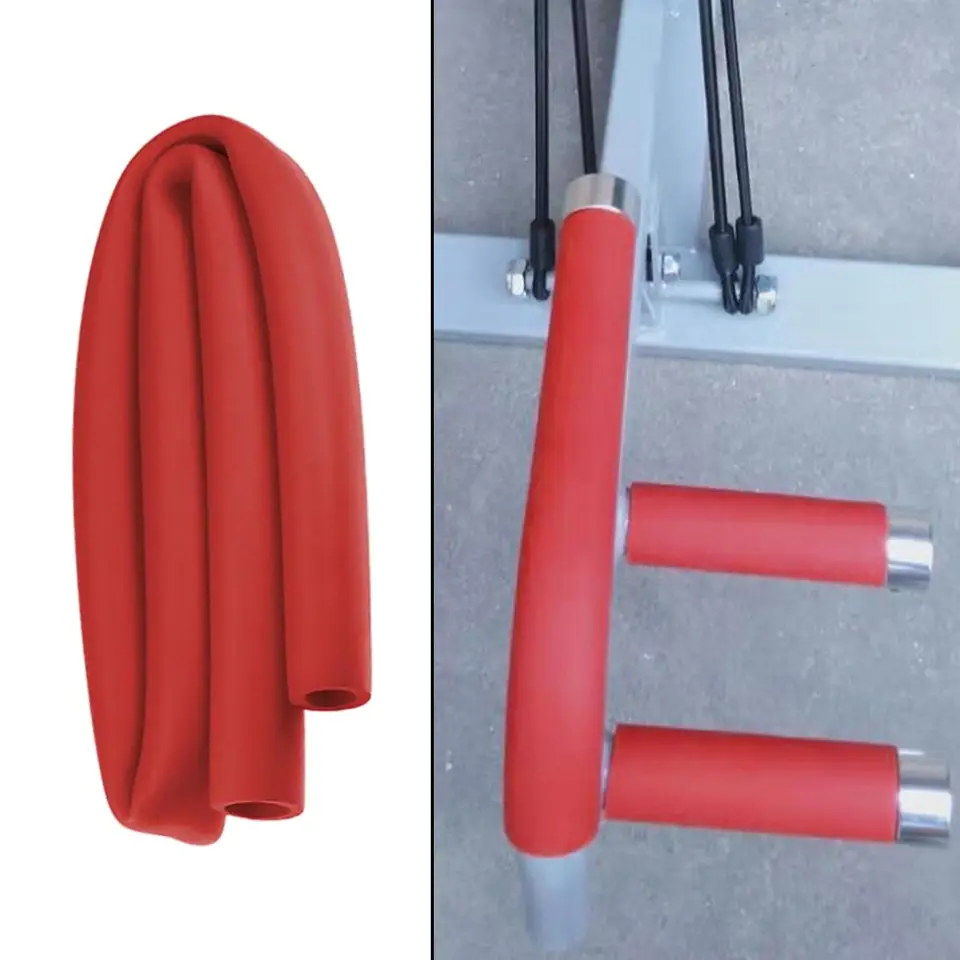 Set Di 10 Manicotti Protettivi Per Impugnature Fitness – Coprimanubri In PVC, Diametro 2,5 Cm, Lunghezza 12,7 Cm