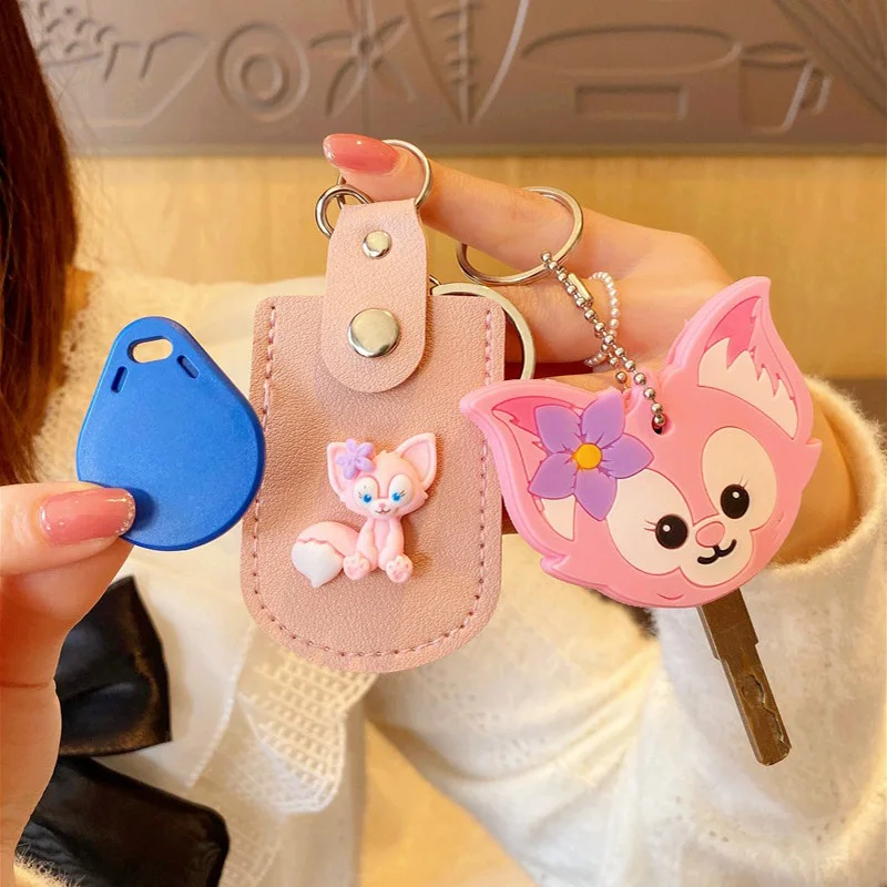 Disney Lotso & Duffy Bear Key Holder Silica Gel Key Pouch Slim