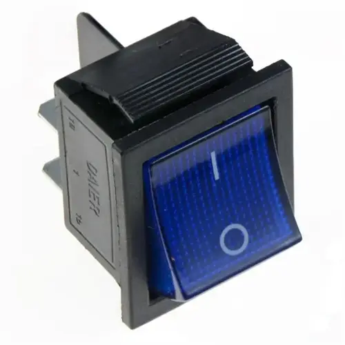1Pcs KCD4 Latching Rocker Switch Power Switch I/O 4 Pins/6 Pins with Light 16A 250VAC 20A 125VAC - Image 3