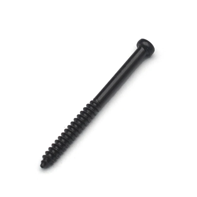 Electric Guitar Bass Pickup Height Adjusting Screws 100pcs 2.6/3.0MM x 32/36.5MM Black Gold Silver