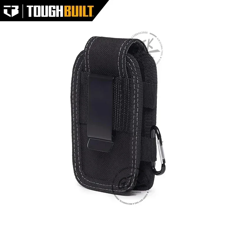 TOUGHBUILT 스마트폰 파우치 두꺼운 마모 방지 1200D 고밀도 내마모성 옥스포드 천 정리 가방 TB-33C