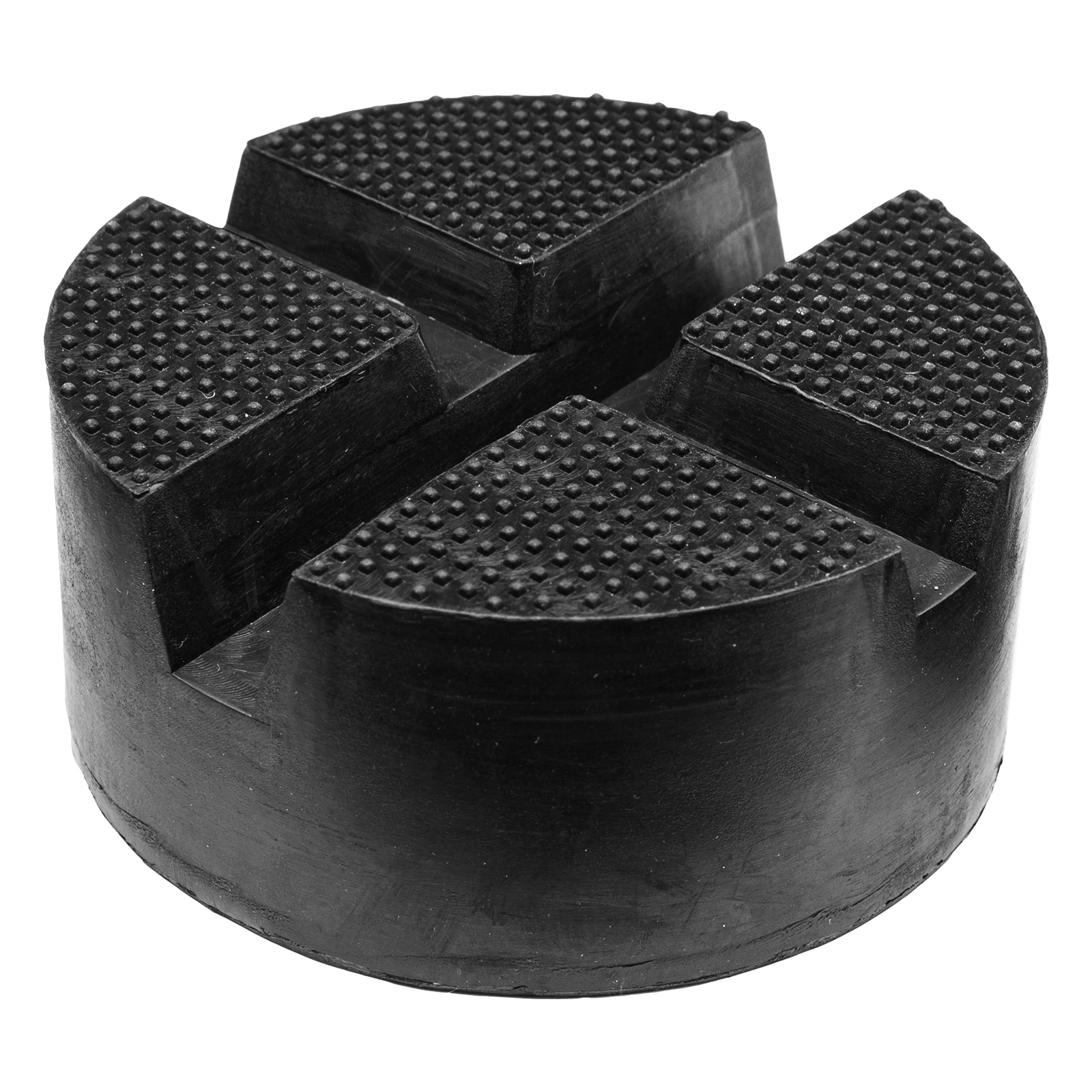 Car Universal X-Slot Jack Pad Rubber Frame Rail Adapter Protector For Pinch Weld Side Car Lifting Anti Slip Design 10x10x4.7cm 2