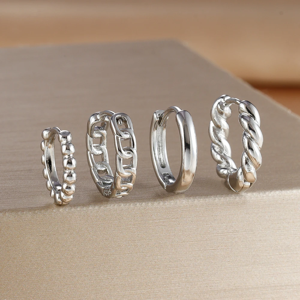 Silver 4pcs