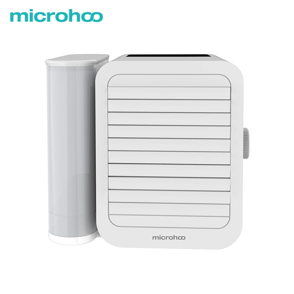 Microhoo personal air cooler Water Cooling Fan Timing Artic Cooler Humidifier Bladeless mini Air Conditioning Fan