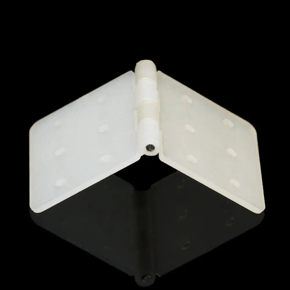10pcs 3 Sizes DIY Educational Toys Airplane Aileron Connection Nylon & Pinned Hinge RC Airplanes Parts Aeromodelling Model