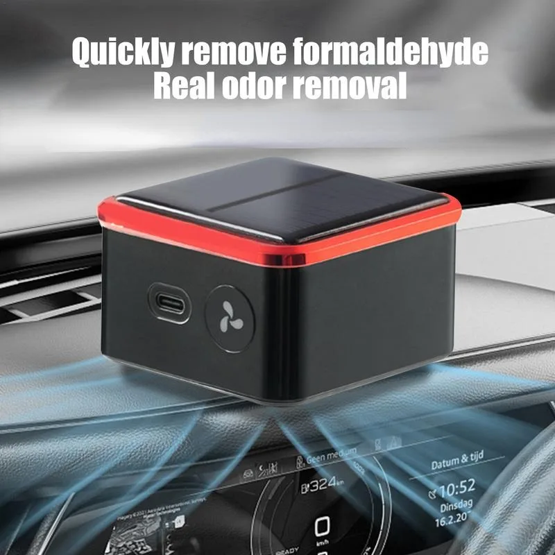 Solar Car Air Purifier cross-border formaldehyde smoke odor removal vehicle deodorizer