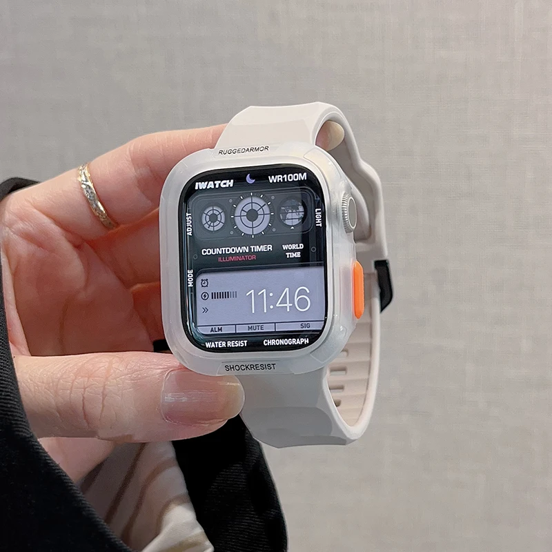 Premium Soft TPU Apple Watch Protective Cover - Ultra Durable Bumper Accessories