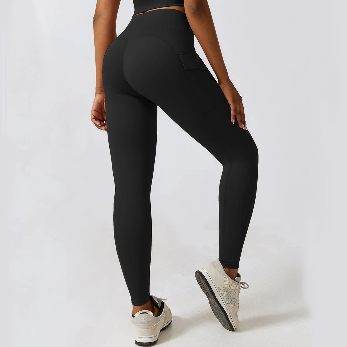 New Aloe Leggings with Pockets Outdoor Cycling Workout Pants Lifting Hips  Yoga Activewear Ropa Deportiva Mujer Gym CCK8296 - AliExpress