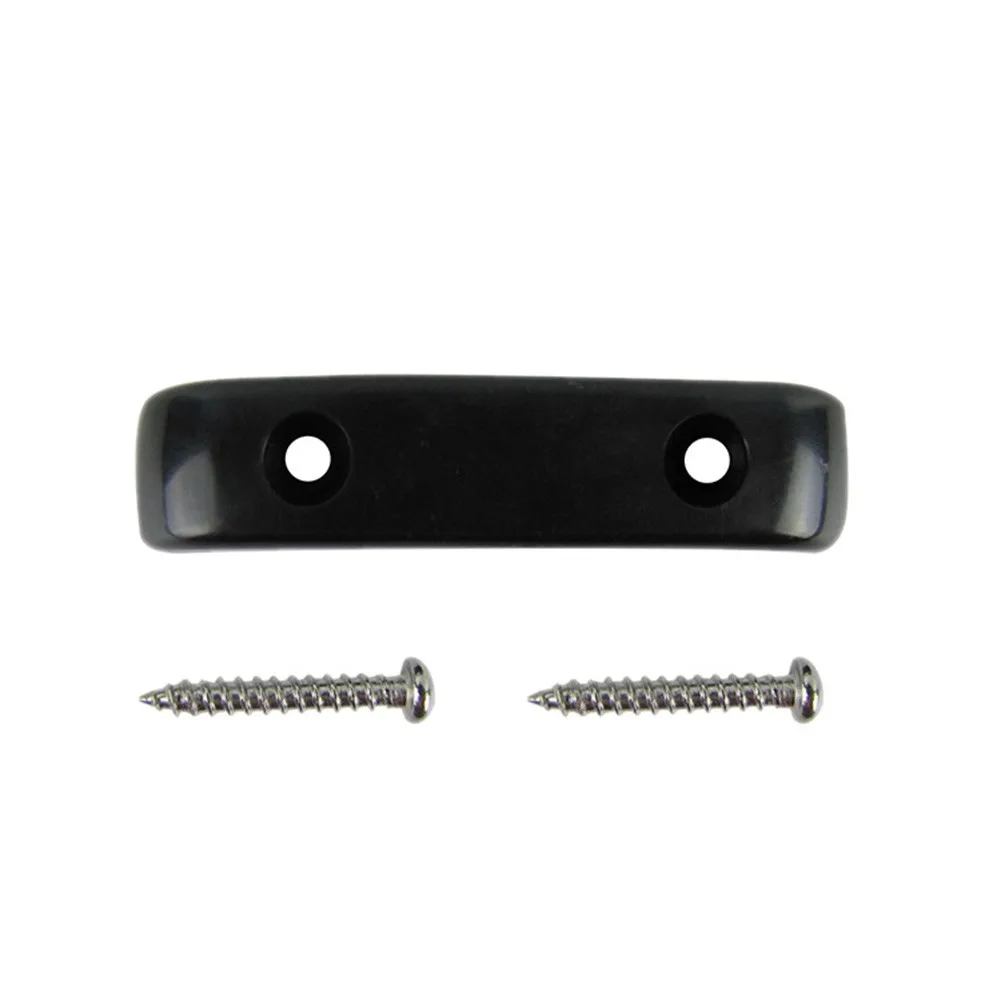 

Black Thumb Rest Tug Bar Finger Pull For Fender Jazz Bass Guitar With Screws Electric Bass/wood Bass Guitar Guitar Accessories