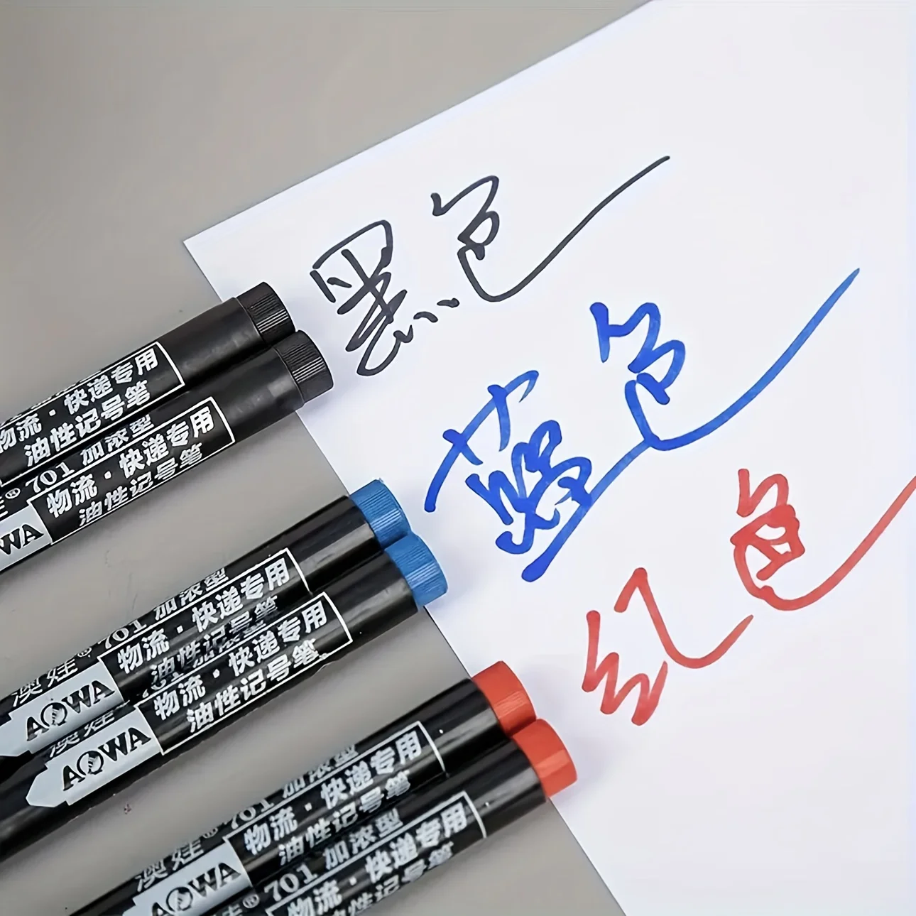 15pcs Oil-Based Permanent Markers Set for Paper, Metal, Glass, Wood, - Ideal for School, Office, Engineering, Construction, Arts - 5