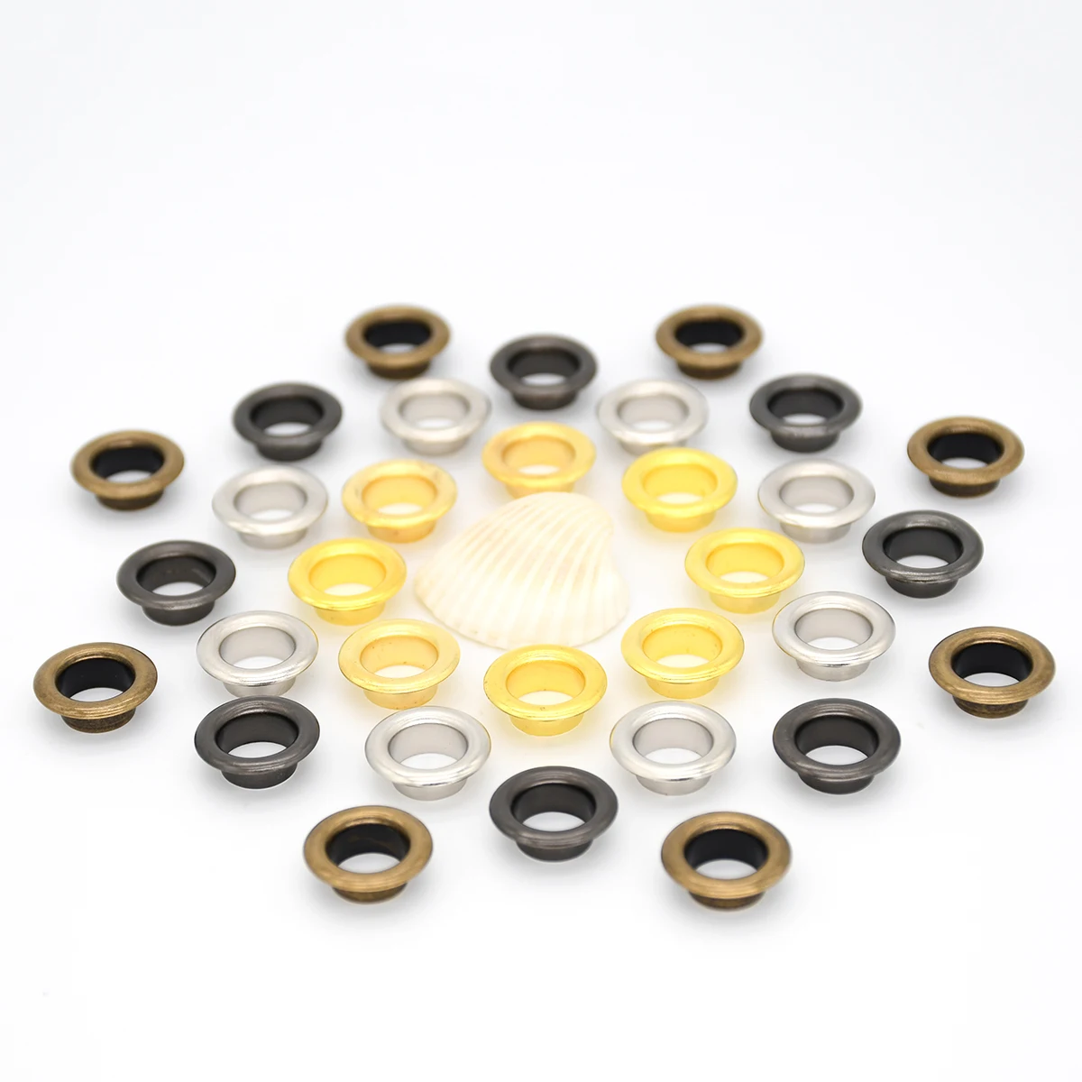 8mm Brass Eyelet with Washers 600# Repair Grommets Round Eye Rings Leather Craft Bag Shoes Garments Belt Hat Decor 100sets eyelet grommet ring,eyelet grommet ring kit,grommet eyelet kit