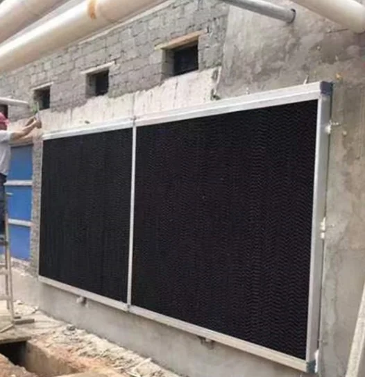 닭 농장의 건강과 생산성을 증진하는 혁신적인 난연 습식 커튼