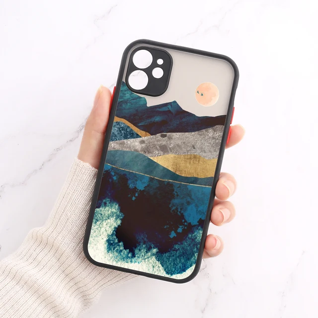 Case For iPhone 11 Case iPhone 13 Pro Max Lens Protection Funda iPhone 12 11 13 Pro 7 8 Plus 6 6s XR X XS Max 12 Mini SE 2 Cover OA47
