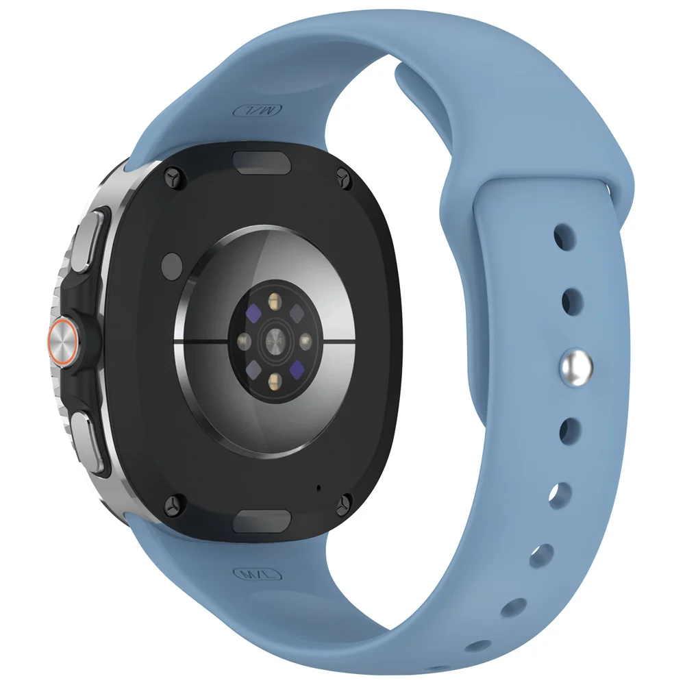 Premium Silicone Watchband with Hidden Buckle